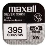 Батарейка Maxell Silver Oxide 395 SR927SW 1.55V